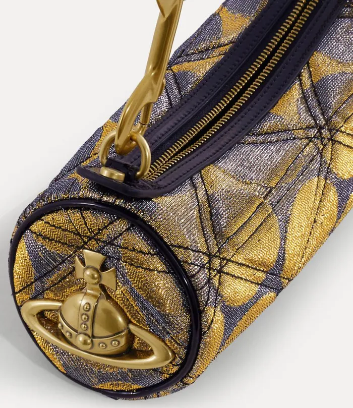 Women Cylinder Cindy Bag Gold Vivienne Westwood Handbags Women Cylinder Cindy Bag Gold Vivienne Westwood Handbags