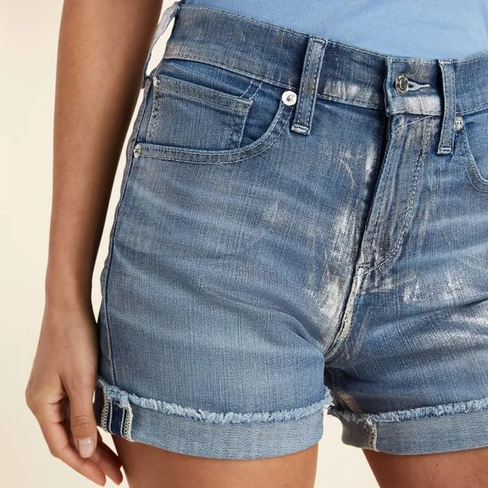 Women Denim Ariat Jazmine 5034 Short Silver Gloss Women Denim Ariat Jazmine 5034 Short Silver Gloss