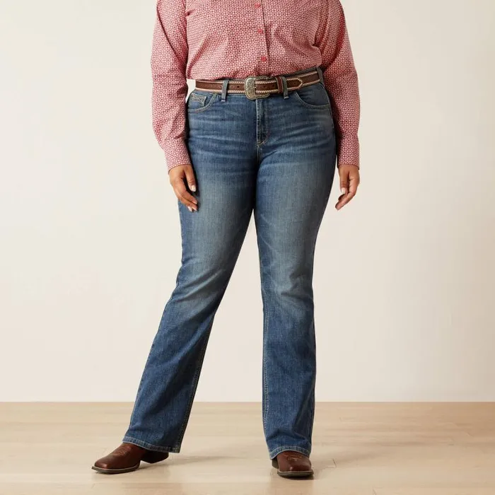 Women Denim Ariat Perfect Rise Chopped Ella Boot Cut Toronto Women Denim Ariat Perfect Rise Chopped Ella Boot Cut Toronto