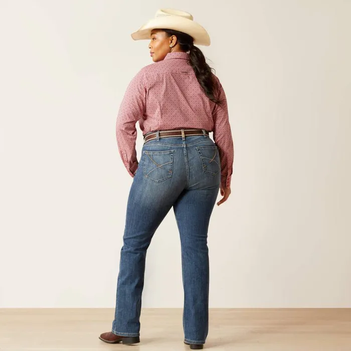 Women Denim Ariat Perfect Rise Chopped Ella Boot Cut Toronto Women Denim Ariat Perfect Rise Chopped Ella Boot Cut Toronto