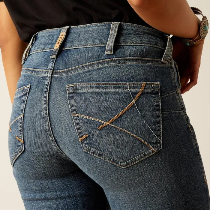 Women Denim Ariat Perfect Rise Chopped Ella Boot Cut Toronto Women Denim Ariat Perfect Rise Chopped Ella Boot Cut Toronto