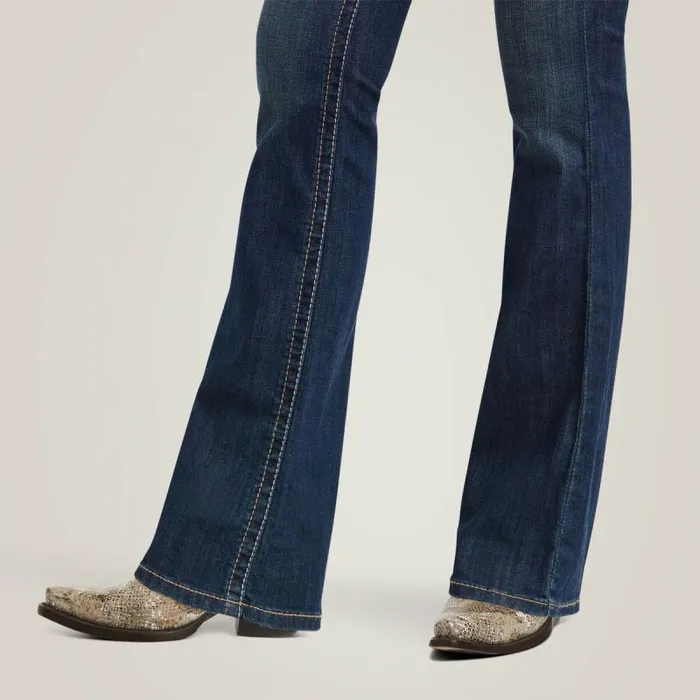 Women Denim Ariat REAL Mid Rise Corinne Boot Cut Jean Pacific Women Denim Ariat REAL Mid Rise Corinne Boot Cut Jean Pacific