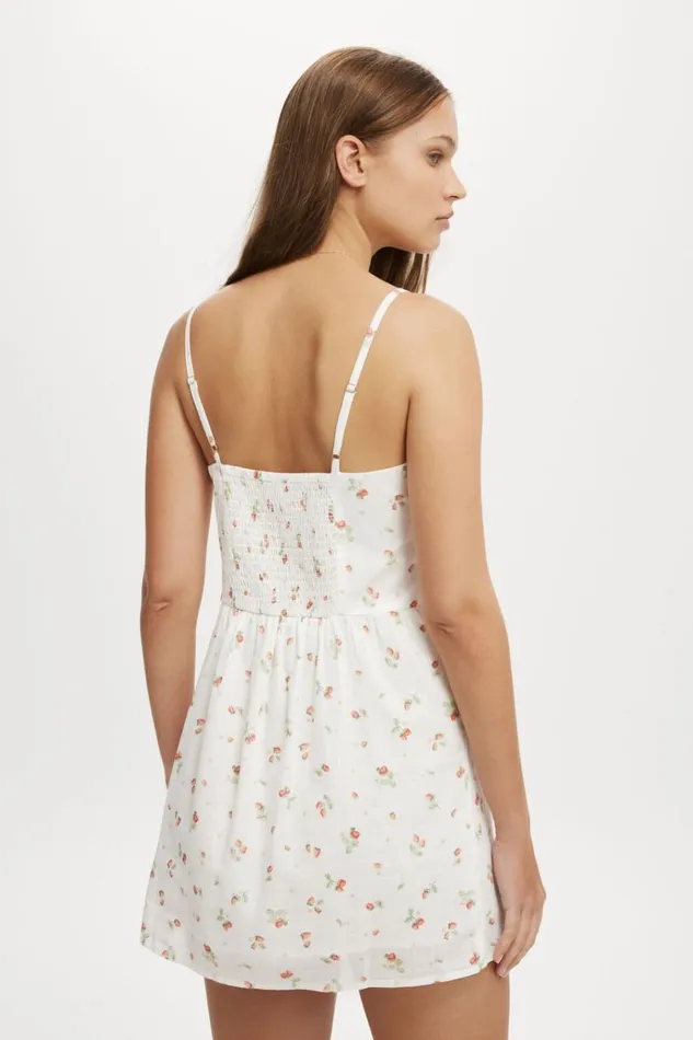 Women Dresses Cotton On Bambi Mini Dress Sophie Strawberry