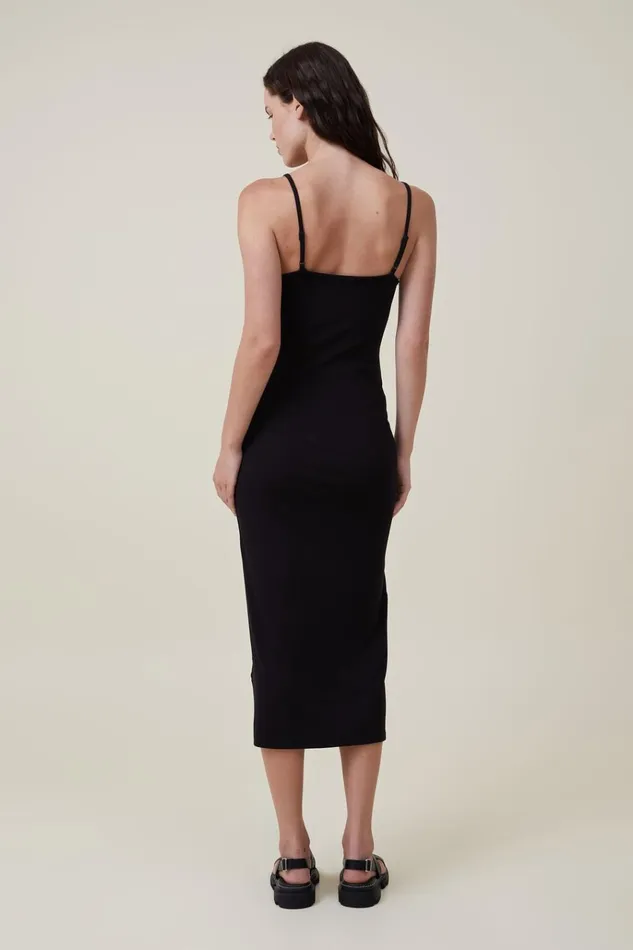 Women Dresses Cotton On Staple 90S Slip Maxi Dress Black