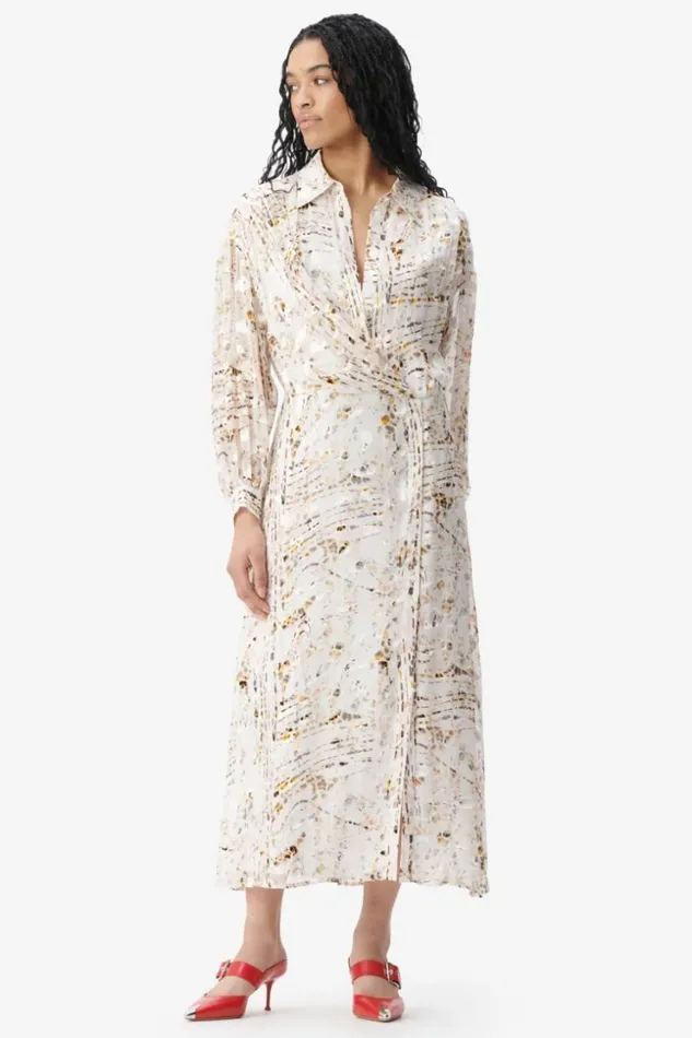 Women Dresses Lala Berlin Dress Dijan Viscosesilk Blend Stripy Leo