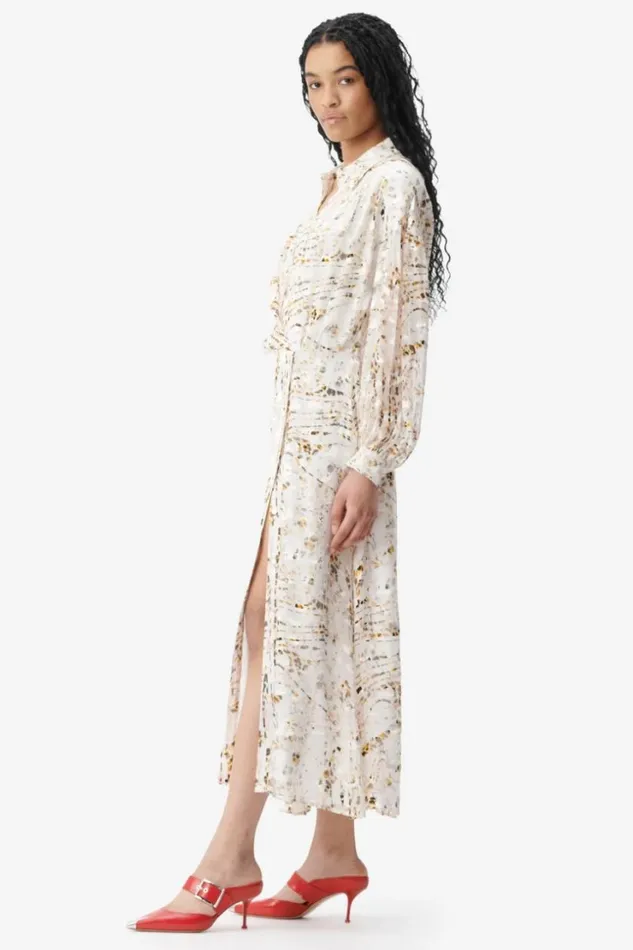 Women Dresses Lala Berlin Dress Dijan Viscosesilk Blend Stripy Leo Women Dresses Lala Berlin Dress Dijan Viscosesilk Blend Stripy Leo