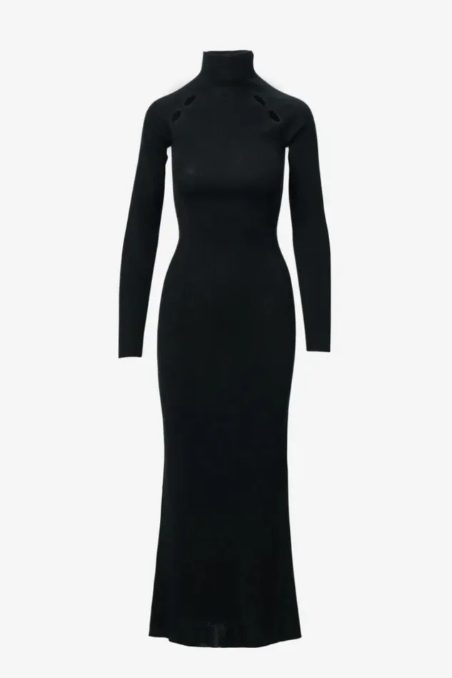 Women Dresses Lala Berlin Dress Kalleste 8211 Wool 8211 Black Women Dresses Lala Berlin Dress Kalleste 8211 Wool 8211 Black