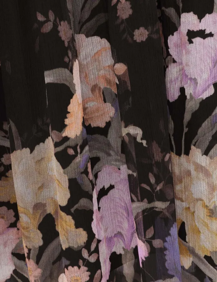Women Dresses Zimmermann Eden Tiered Midi Dress Iris Sherbet