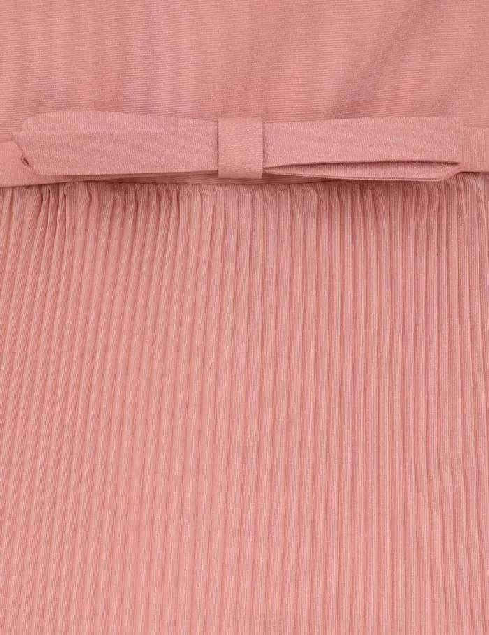 Women Dresses Zimmermann Pleated Frill Midi Dress Lipstick