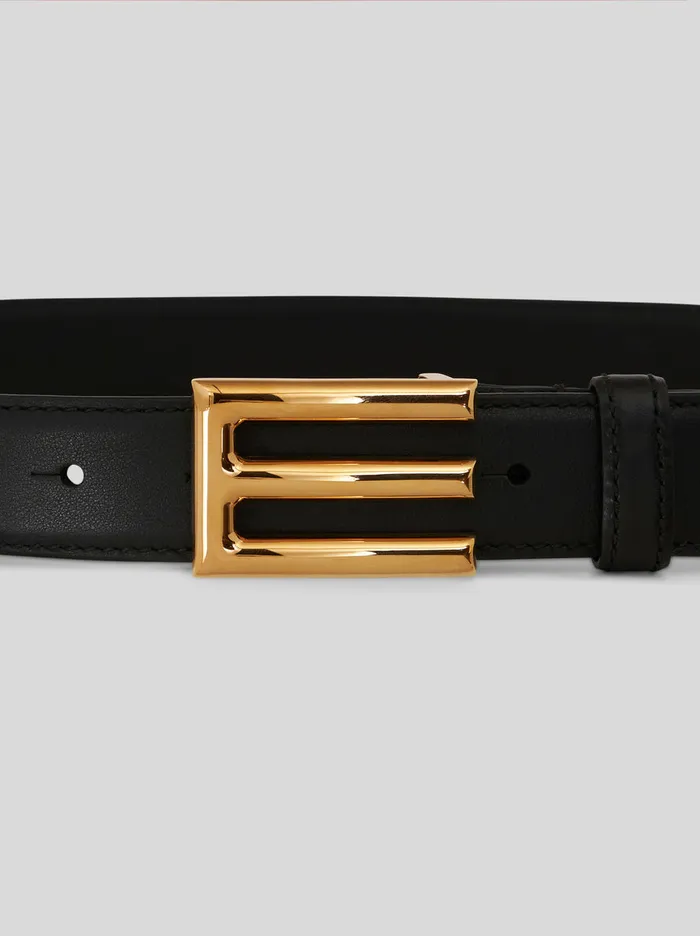 Women Etro Belts Belt With Buckle Black