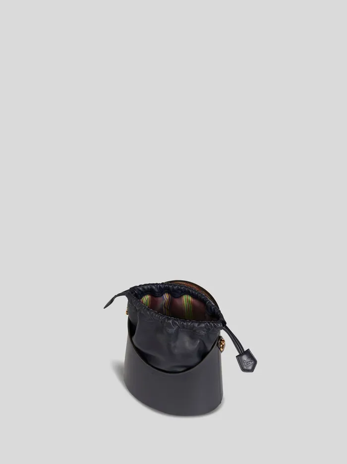 Women Etro Cross Body Bags Medium Saturno Bag Navy Blue