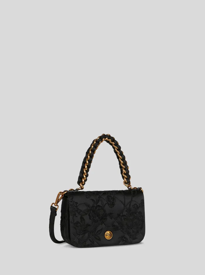 Women Etro Shoulder Bags Quilted Small Bond Bag Black Women Etro Shoulder Bags Quilted Small Bond Bag Black