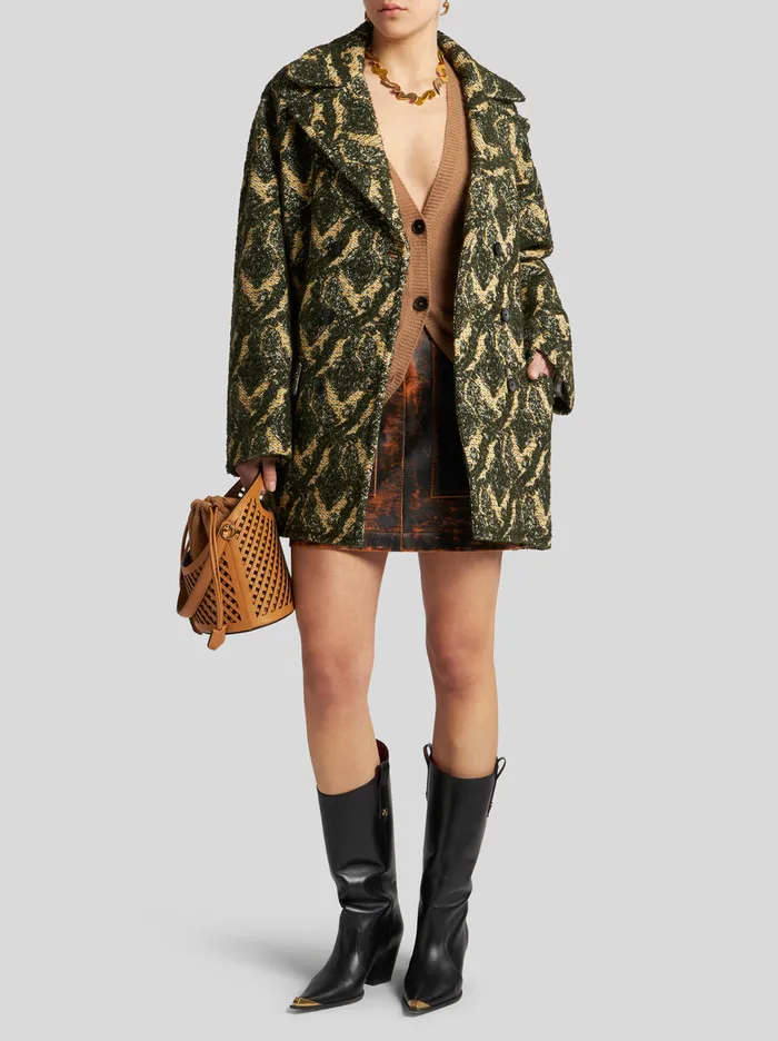 Women Etro Skirts Leather Mini Skirt Black Women Etro Skirts Leather Mini Skirt Black