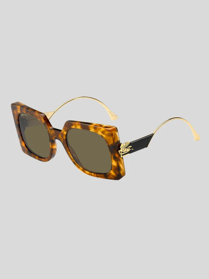 Women Etro Sunglasses Bold Pegaso Sunglasses Yellow Women Etro Sunglasses Bold Pegaso Sunglasses Yellow