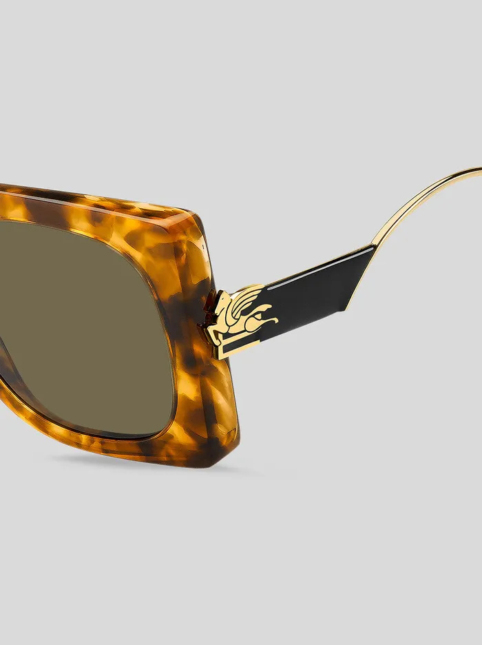 Women Etro Sunglasses Bold Pegaso Sunglasses Yellow Women Etro Sunglasses Bold Pegaso Sunglasses Yellow
