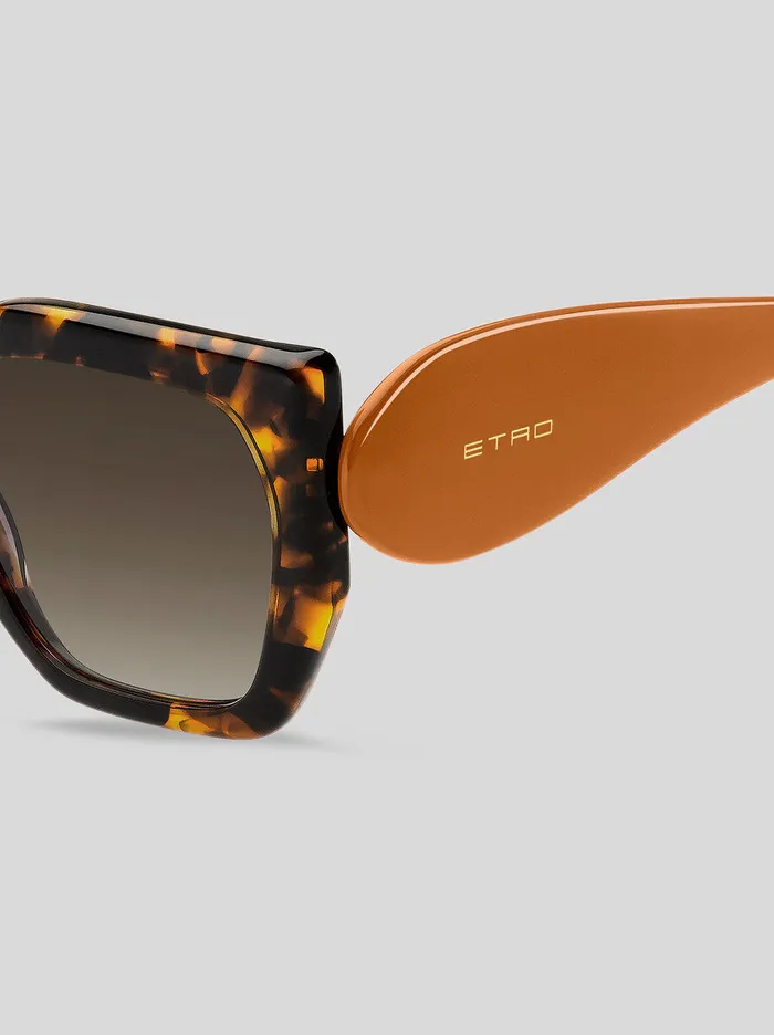 Women Etro Sunglasses Paisley Sunglasses Brown Women Etro Sunglasses Paisley Sunglasses Brown