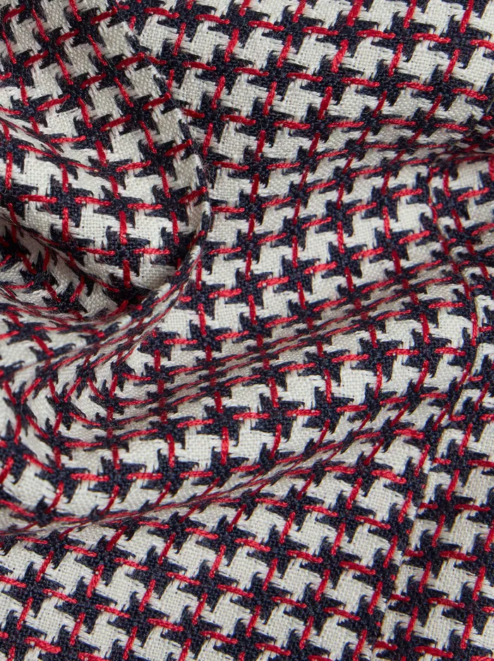 Women Etro Trousers Houndstooth Trousers White Women Etro Trousers Houndstooth Trousers White