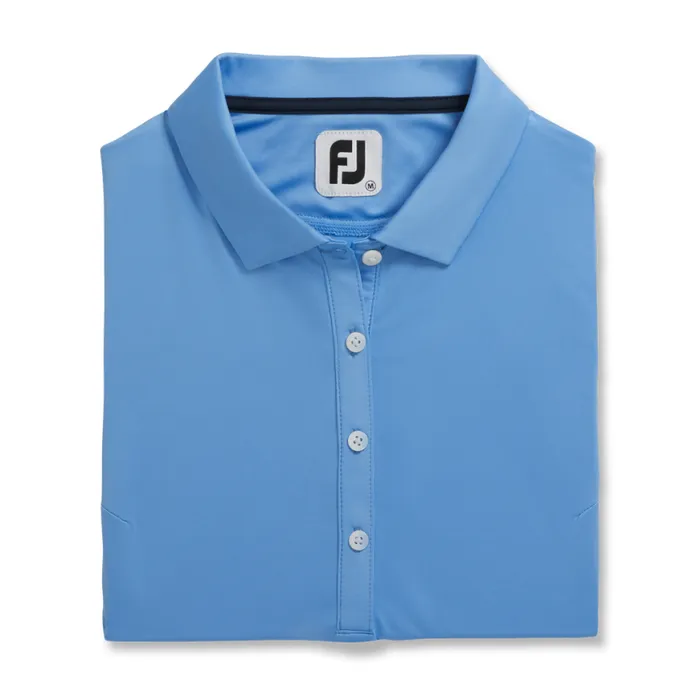 Women FootJoy Shirts Solid Lisle Sleeveless Light Blue Women FootJoy Shirts Solid Lisle Sleeveless Light Blue