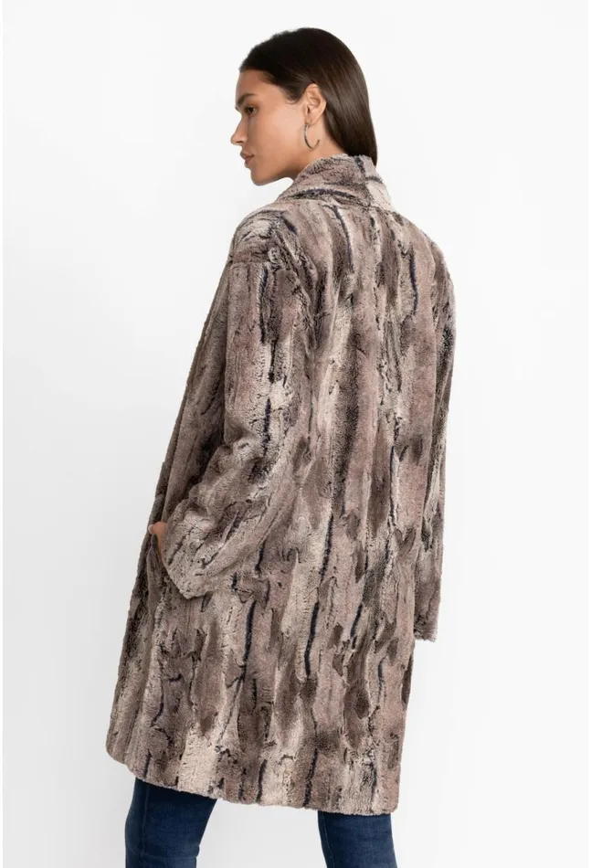 Women Foxy Faux Fur Jacket Multi Johnny Was Outerwear