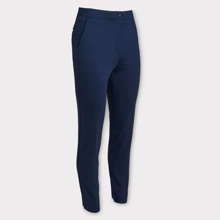 Women GFORE Navy Double Knit Cigarette Leg High Rise Stretch Trouser Golf Pants Women GFORE Navy Double Knit Cigarette Leg High Rise Stretch Trouser Golf Pants