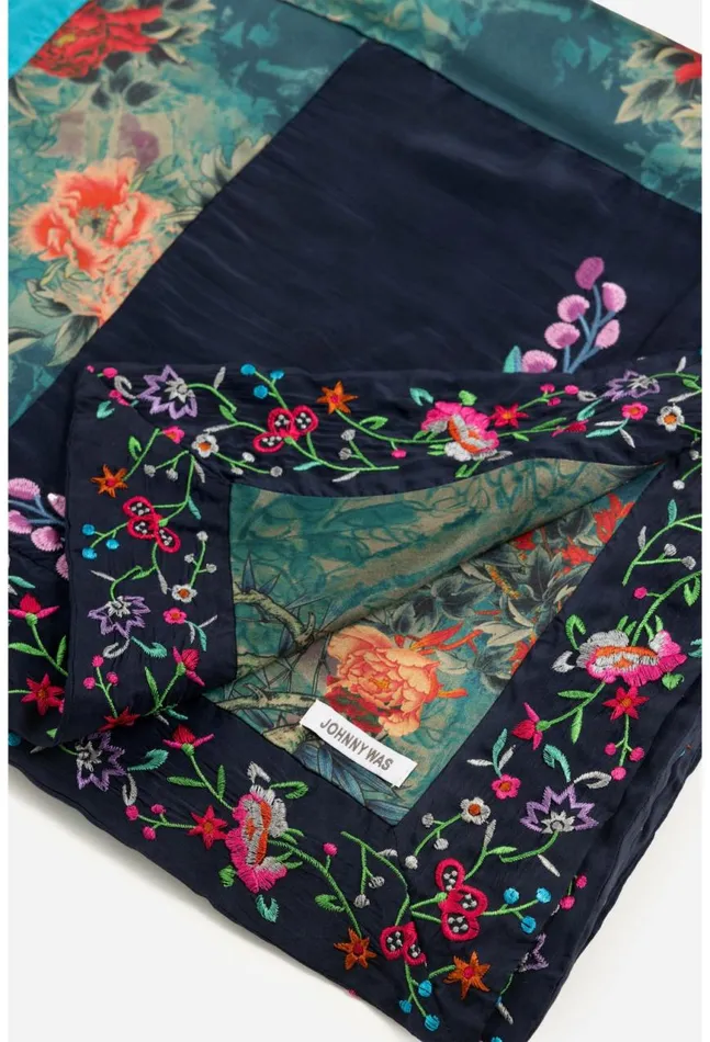 Women Hazel Patchwork Throw Patchwork Johnny Was Blankets