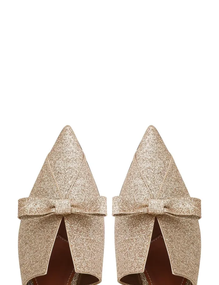 Women Heels Zimmermann Tux Mule 65 Gold