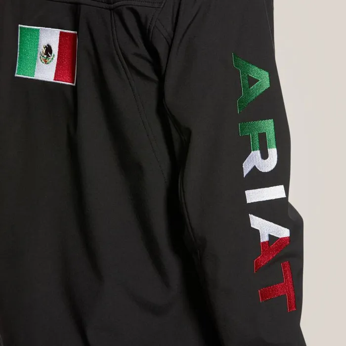 Women Jackets and Vests Ariat Classic Team Softshell MEXICO Jacket Black