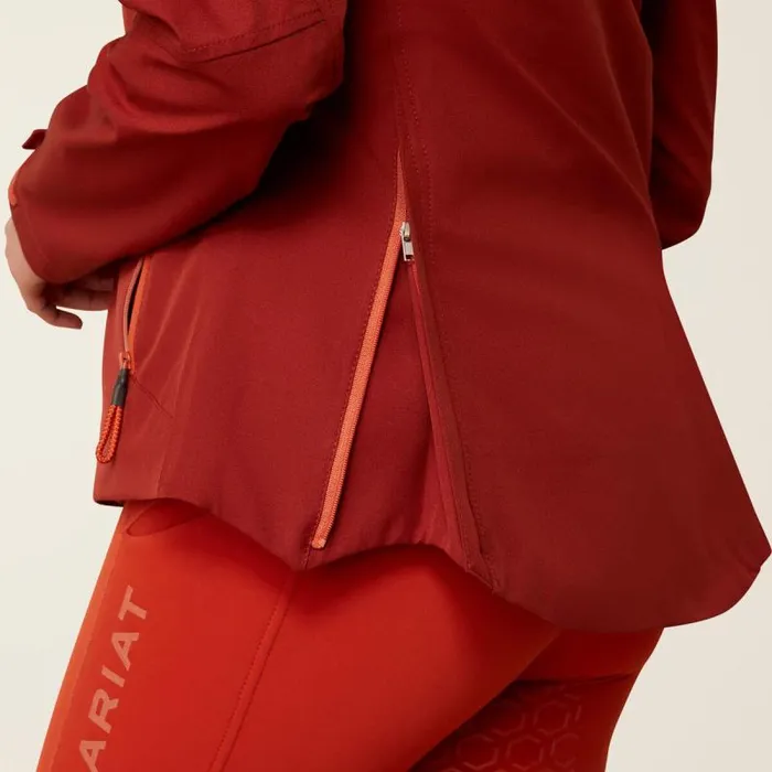 Women Jackets and Vests Ariat Coastal Jacket Fired Brick
