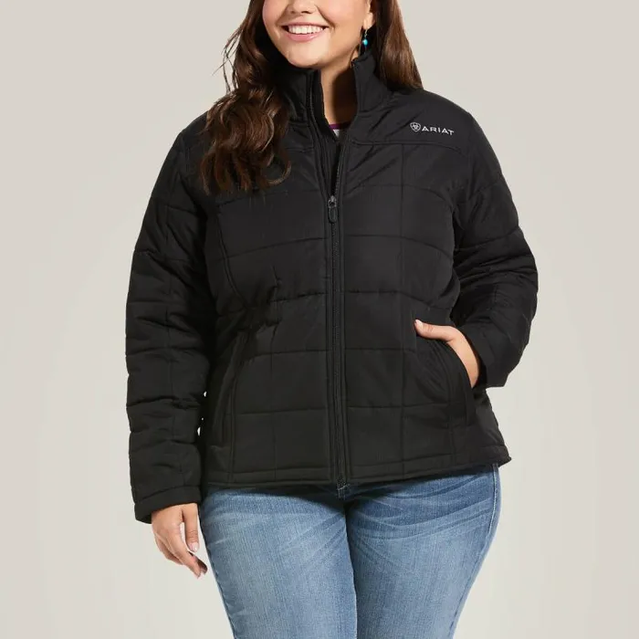 Women Jackets and Vests Ariat Crius Insulated Jacket Black Women Jackets and Vests Ariat Crius Insulated Jacket Black
