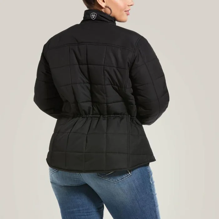 Women Jackets and Vests Ariat Crius Insulated Jacket Black Women Jackets and Vests Ariat Crius Insulated Jacket Black