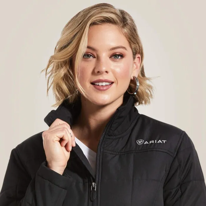 Women Jackets and Vests Ariat Crius Insulated Jacket Black Women Jackets and Vests Ariat Crius Insulated Jacket Black
