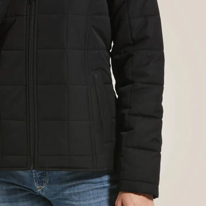 Women Jackets and Vests Ariat Crius Insulated Jacket Black Women Jackets and Vests Ariat Crius Insulated Jacket Black