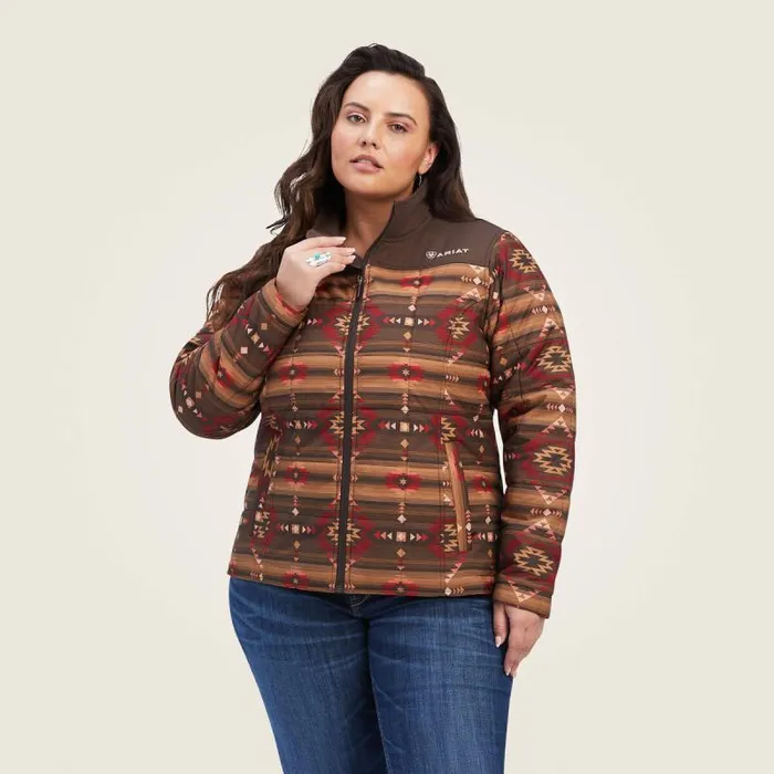 Women Jackets and Vests Ariat Crius Insulated Jacket Canyonlands Print