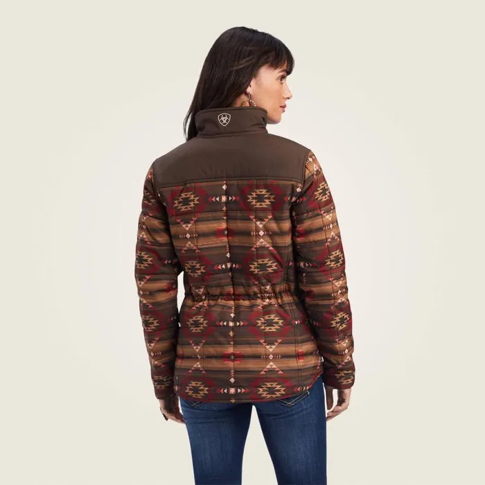 Women Jackets and Vests Ariat Crius Insulated Jacket Canyonlands Print
