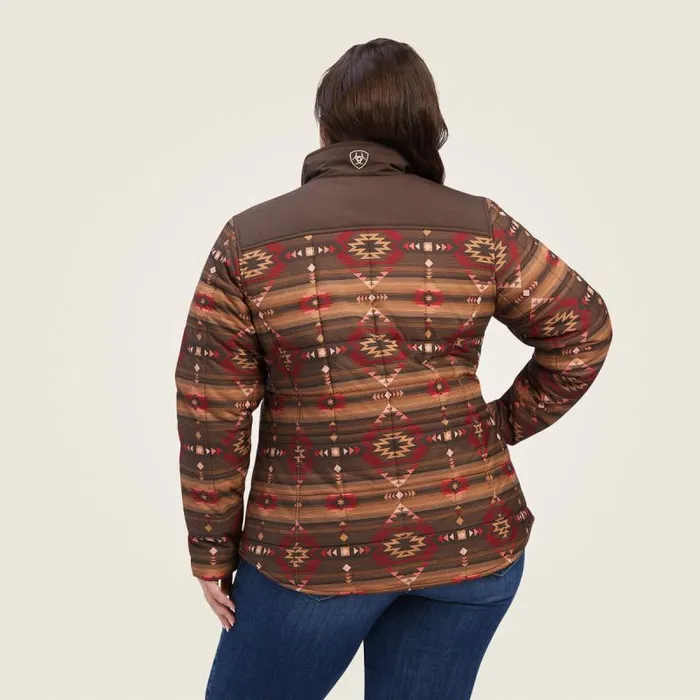Women Jackets and Vests Ariat Crius Insulated Jacket Canyonlands Print