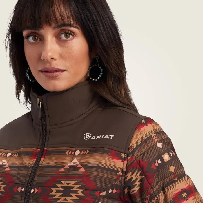 Women Jackets and Vests Ariat Crius Insulated Jacket Canyonlands Print
