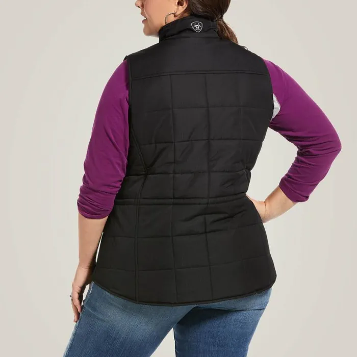 Women Jackets and Vests Ariat Crius Insulated Vest Black Women Jackets and Vests Ariat Crius Insulated Vest Black