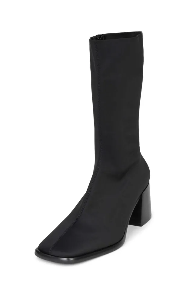 Women Jeffrey Campbell Ankle To Mid BLOGGER Black Neoprene