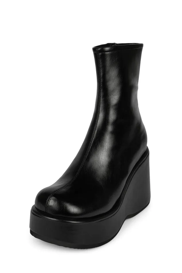Women Jeffrey Campbell Boot MILLENNIUM Dark Grey