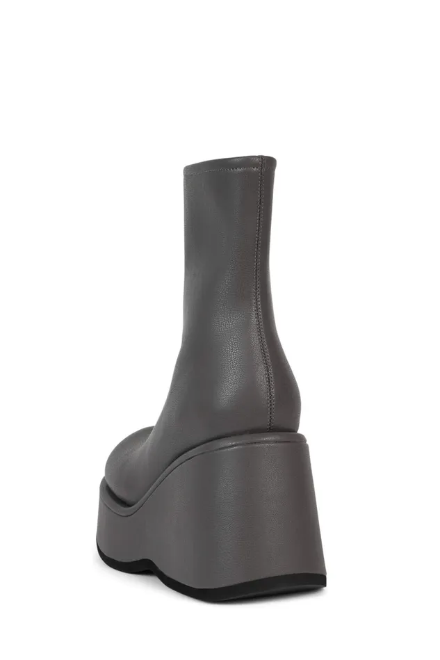 Women Jeffrey Campbell Boot MILLENNIUM Dark Grey