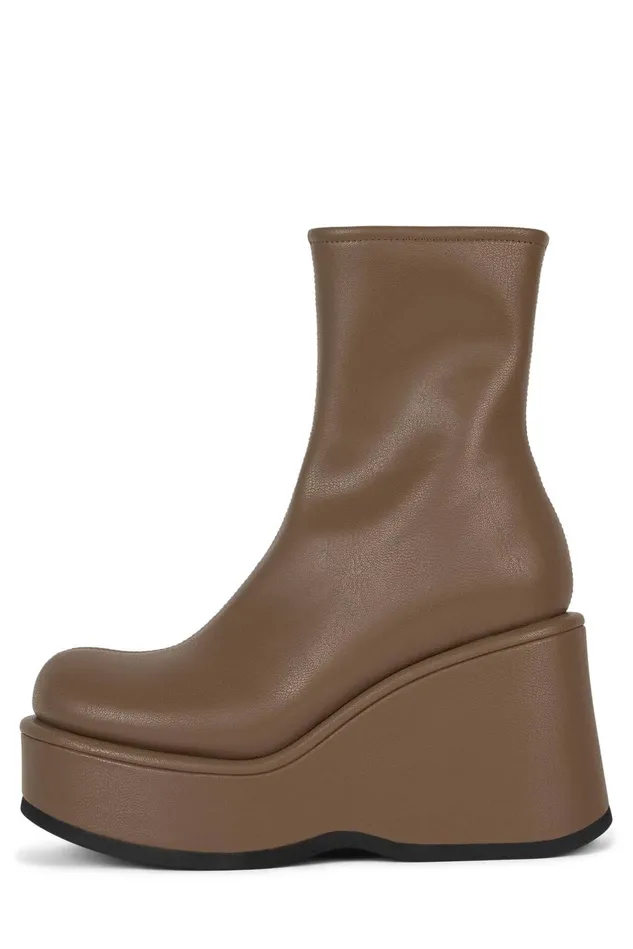 Women Jeffrey Campbell Boot MILLENNIUM Dark Grey