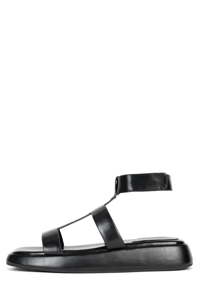 Women Jeffrey Campbell Flat BOLO Dark Natural