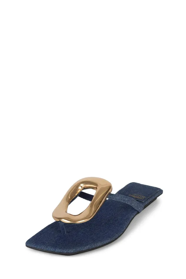 Women Jeffrey Campbell Flat LINQUES2 Red Circle Print Multi