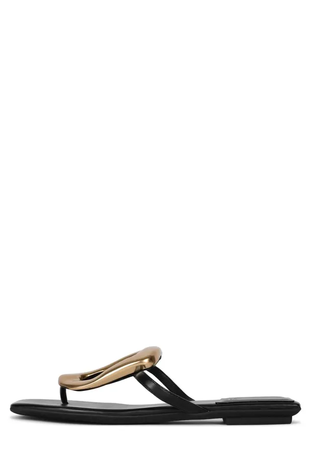 Women Jeffrey Campbell Flat LINQUES2 Red Circle Print Multi