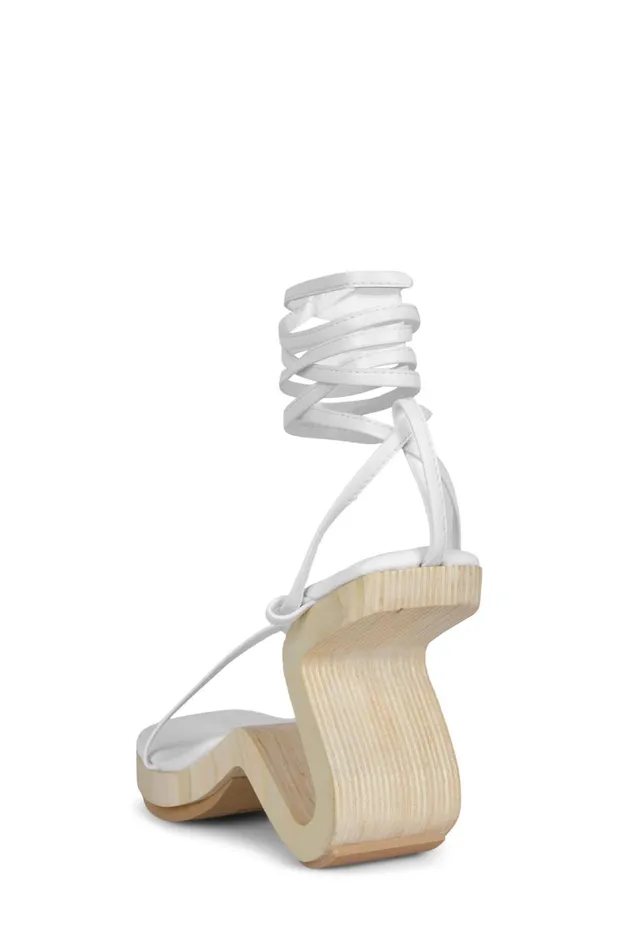 Women Jeffrey Campbell Heel ALLTHAT White