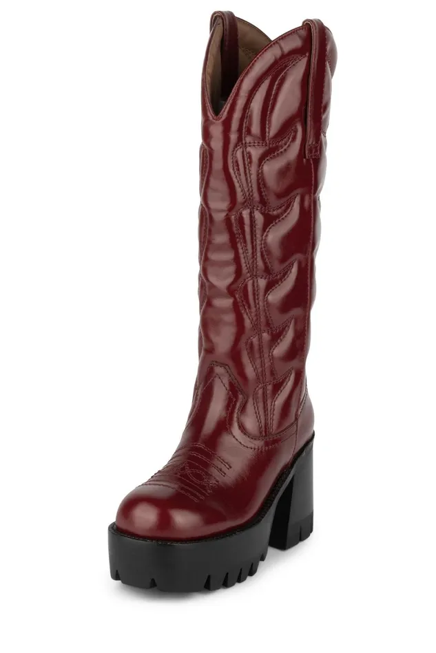 Women Jeffrey Campbell Knee To Thigh HONKYTONK Black