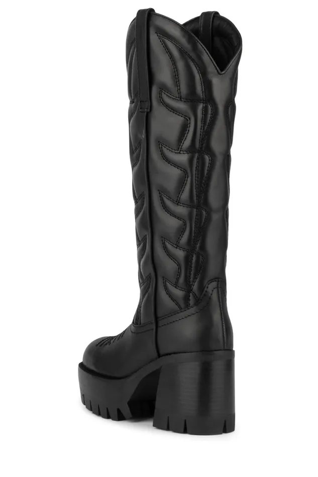 Women Jeffrey Campbell Knee To Thigh HONKYTONK Black