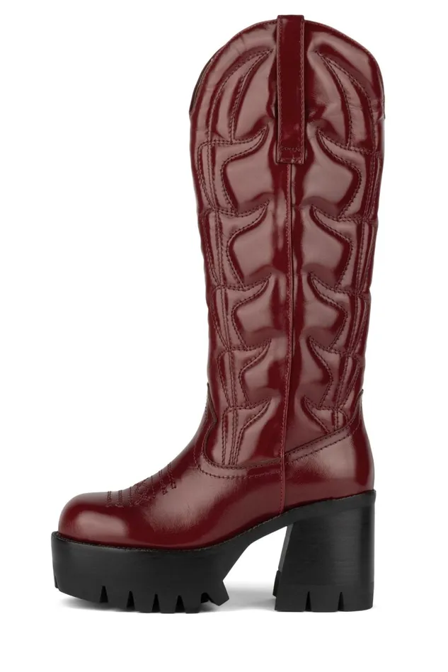 Women Jeffrey Campbell Knee To Thigh HONKYTONK Black