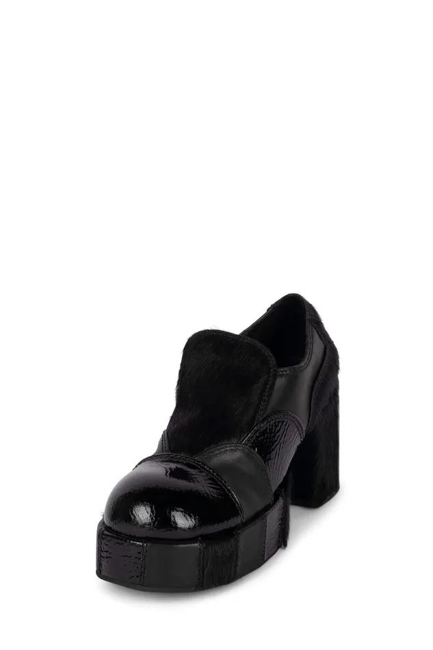 Women Jeffrey Campbell ManTailored ZIGGF Black Combo