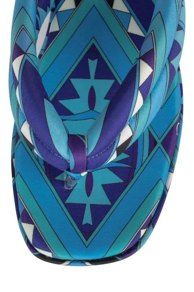 Women Jeffrey Campbell Sandal LUAU Fuchsia Multi Print
